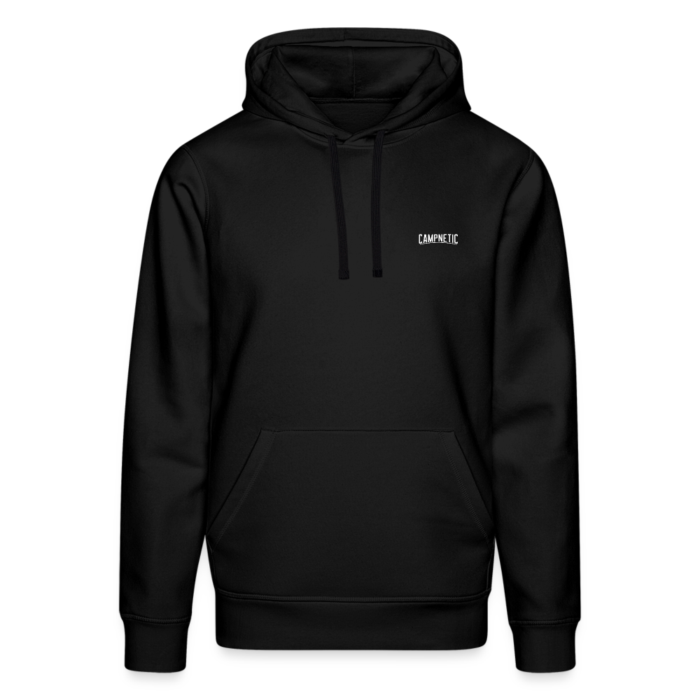 Bio Hoodie "Home is where you park it" - Schwarz