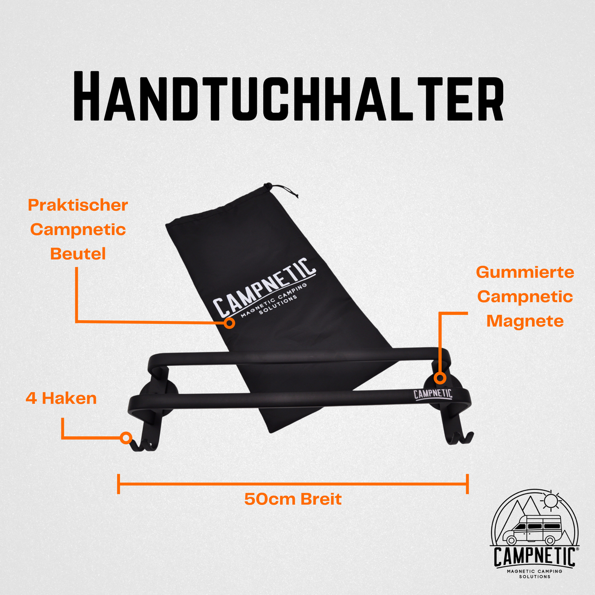 Magnetischer Handtuchhalter